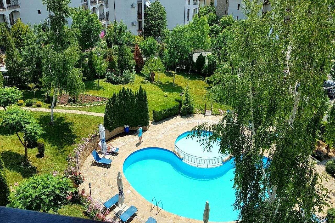 Delfin Apart Complex Sveti Vlas Buitenkant foto