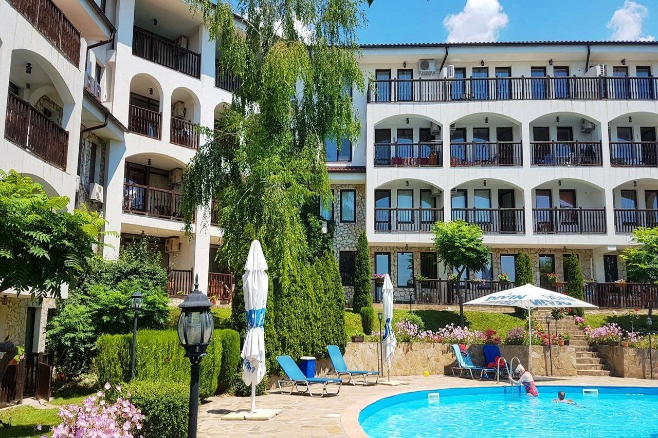 Delfin Apart Complex Sveti Vlas Buitenkant foto