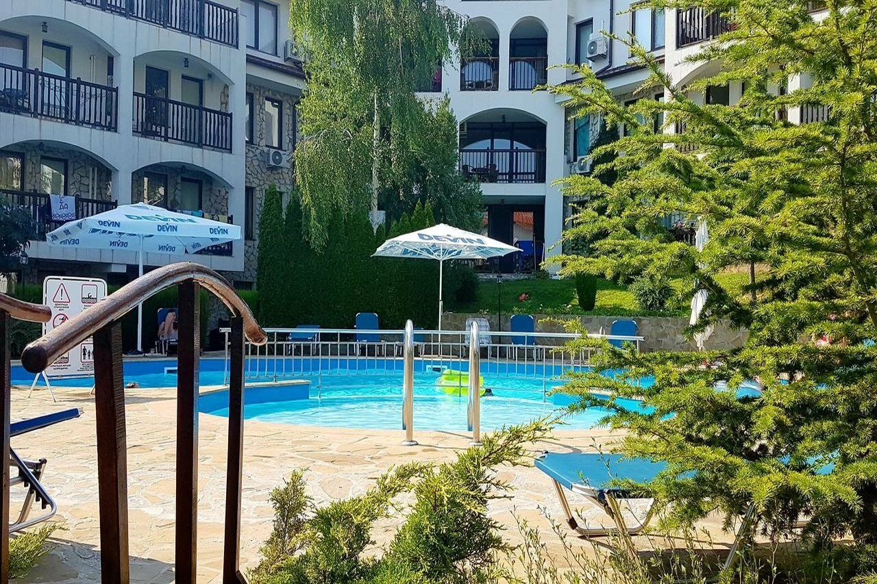 Delfin Apart Complex Sveti Vlas Buitenkant foto
